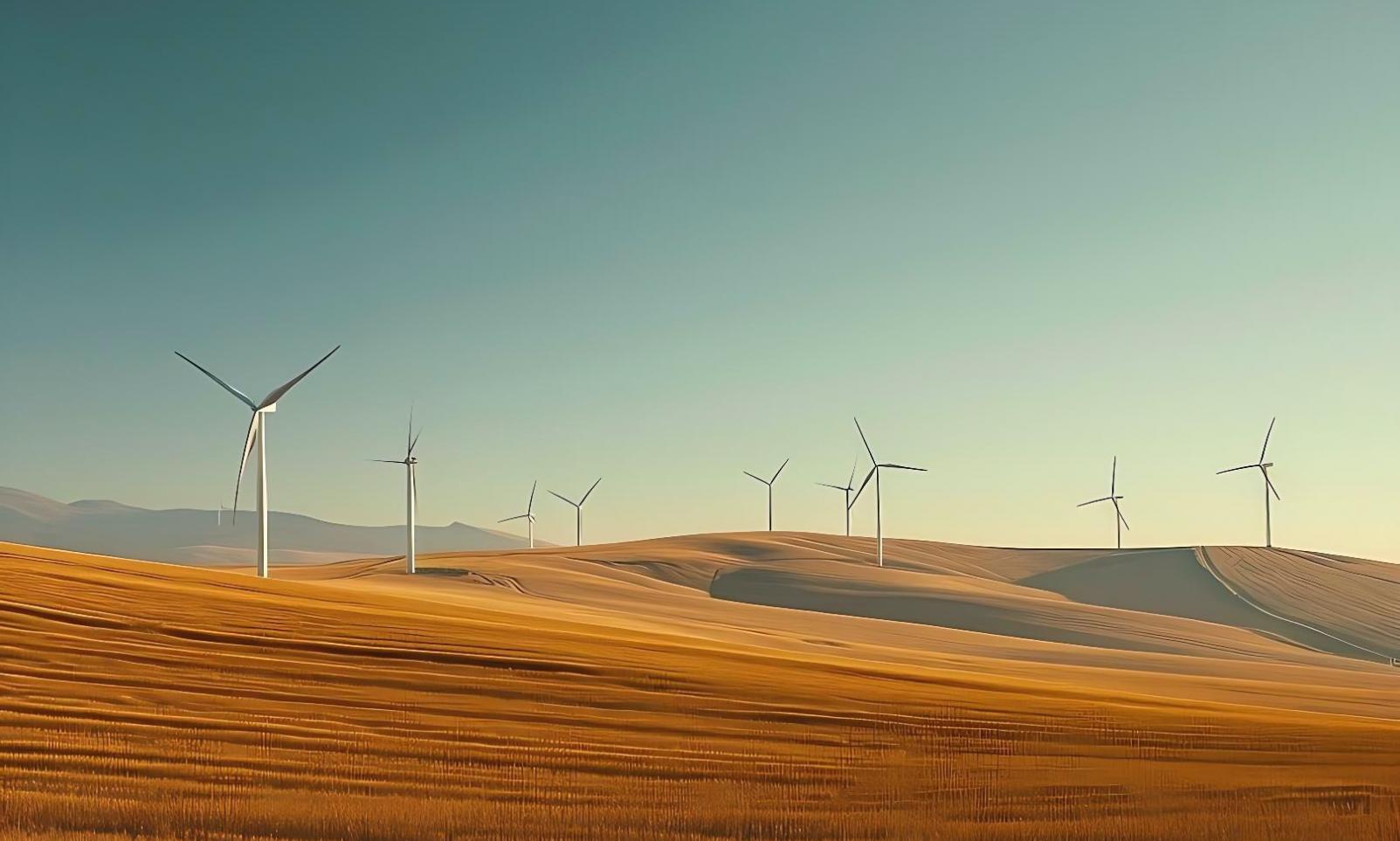 Équipe collaborative travaillant sur un projet energie renouvelable